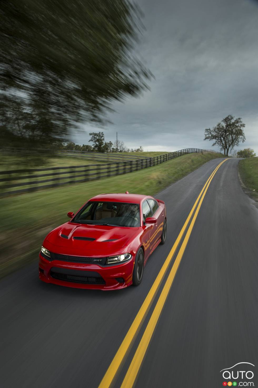 vue 3/4 avant en action