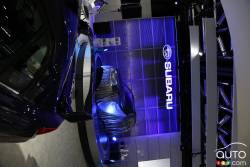 Subaru booth at 2013 Montreal International Auto Show.