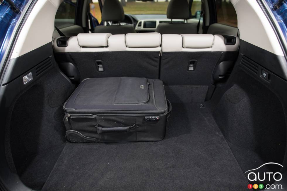 Coffre de la Honda HR-V EX-L Navi 2016