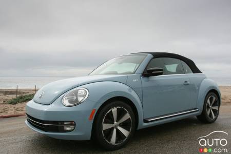 Galerie de photos de la Volkswagen Beetle décapotable 2013