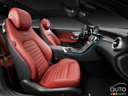 2017 Mercedes-Benz C-Class front seats