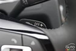 Control on the steering wheel