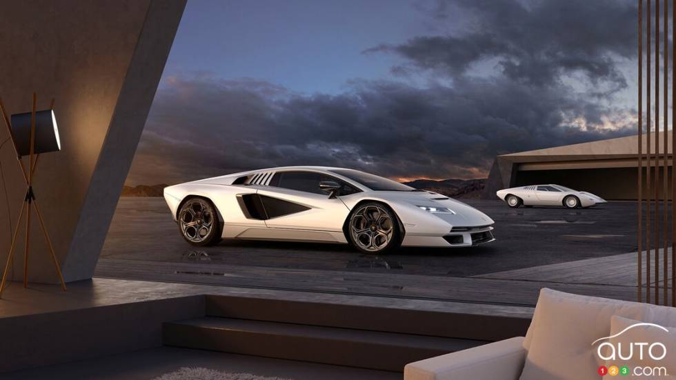 Voici la Lamborghini Countach LPI 800-4 