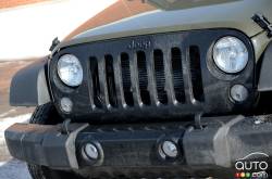 2016 Jeep Wrangler Willys front grille