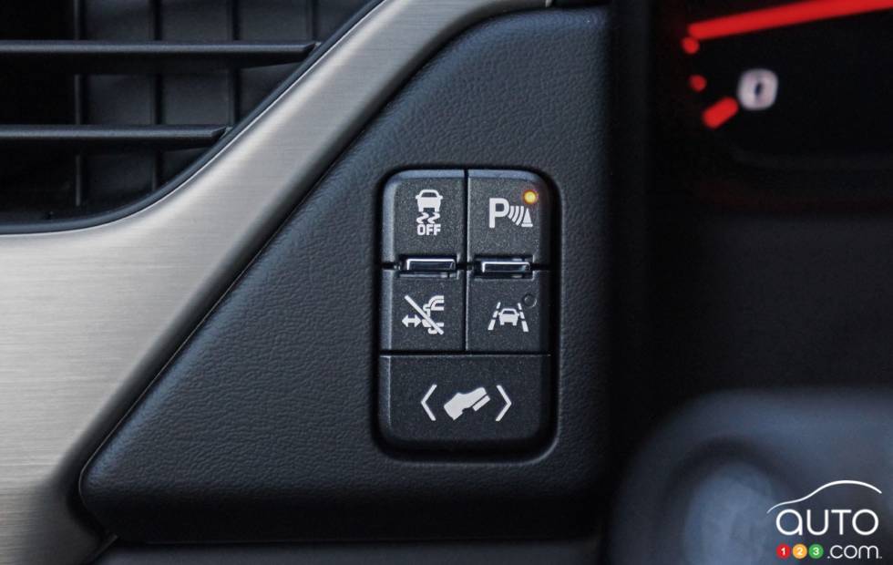 Détail intérieur du GMC Yukon Denali 2016