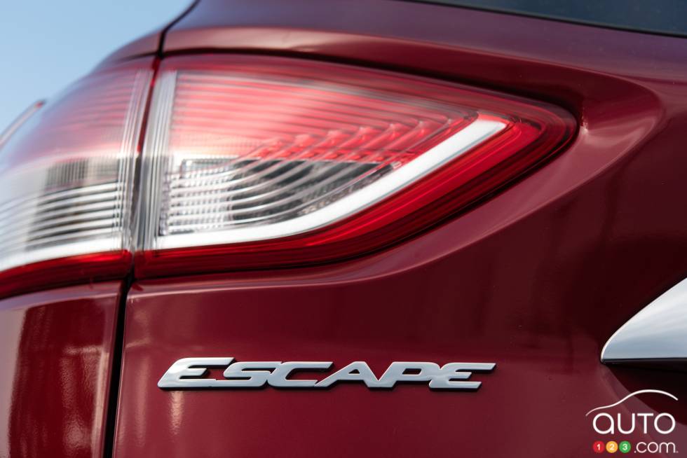 2015 Ford Escape Ecoboost Titanium model badge