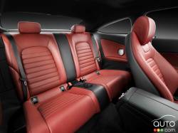 2017 Mercedes-Benz C-Class rear seats