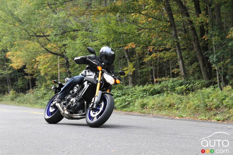 vue 3/4 avant en action