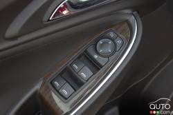 Détail intérieur de la Chevrolet Malibu 2016