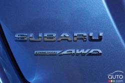 2016 Subaru Crosstrek Hybrid manufacturer badge