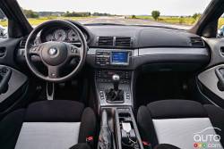 Tableau de bord de la BMW E46 M3 familliale