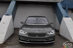 BMW 750Li xDrive 2016 vue avant