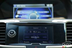 center console détails