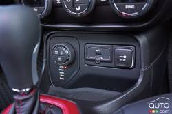 Boutton de contrôle des modes de conduite du Jeep Renegade Trailhawk 2016