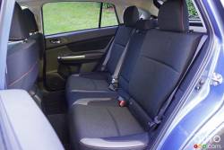 2016 Subaru Crosstrek Hybrid rear seats