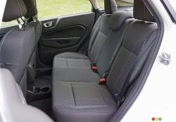 2016 Ford Fiesta rear seats