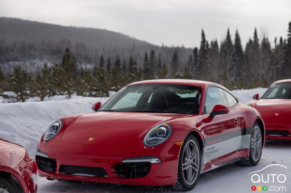 photo d'action sur piste et hors-piste