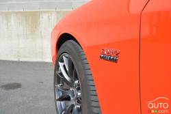 2016 Dodge Challenger SRT trim badge