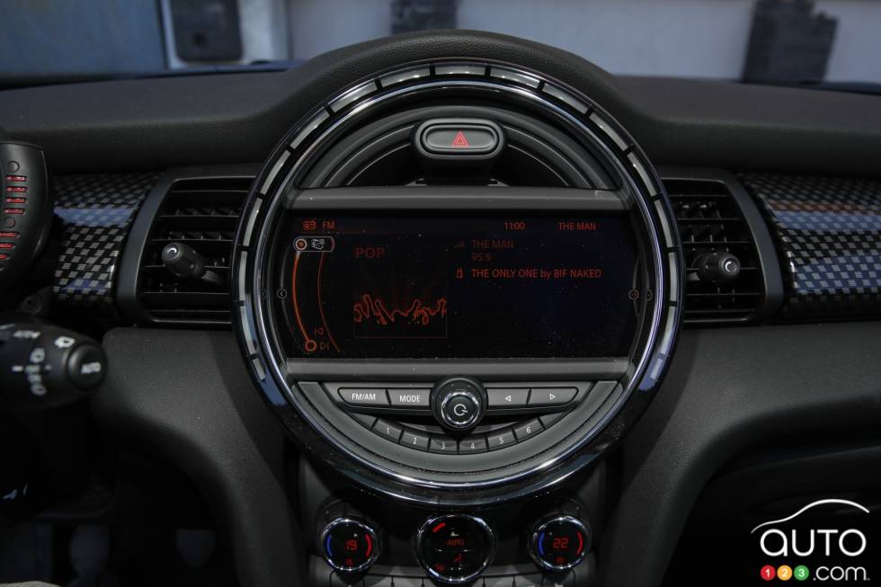 center console détails