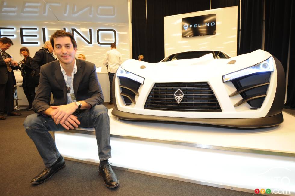 Antoine Bessette et la Felino CB7 Prototype