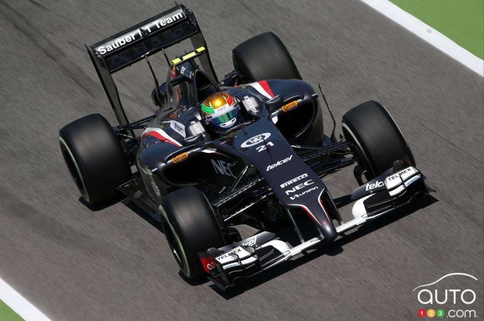 Esteban Gutierrez, Sauber F1 Team.