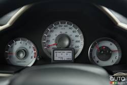 Gauges on the dashboard