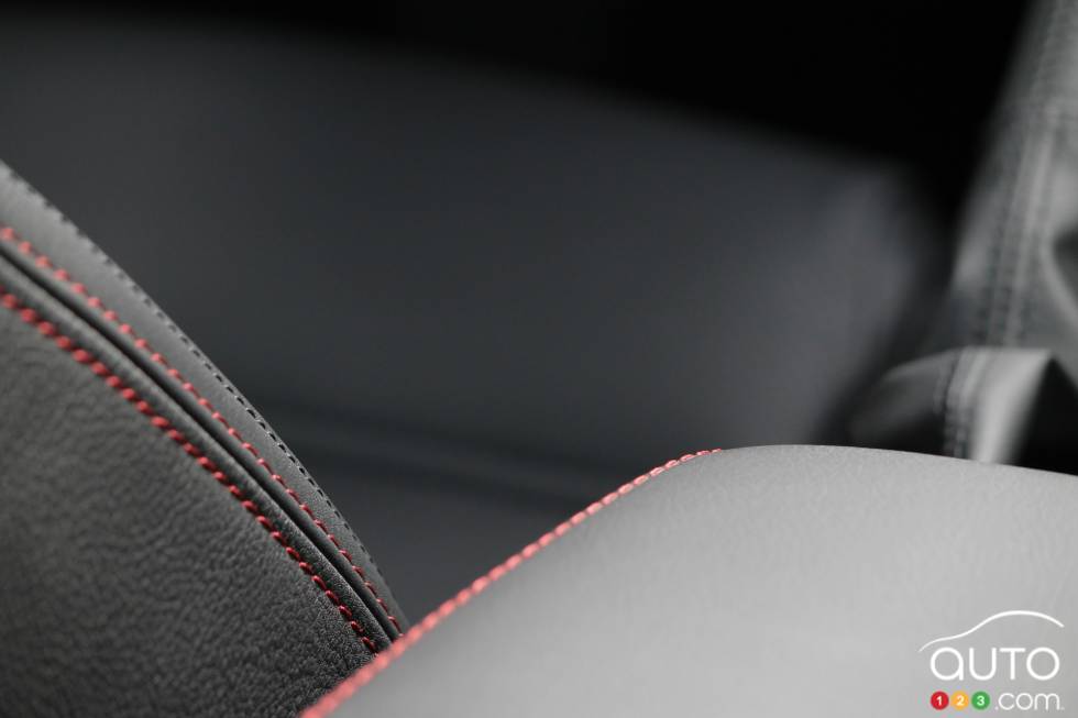 Seat trim details