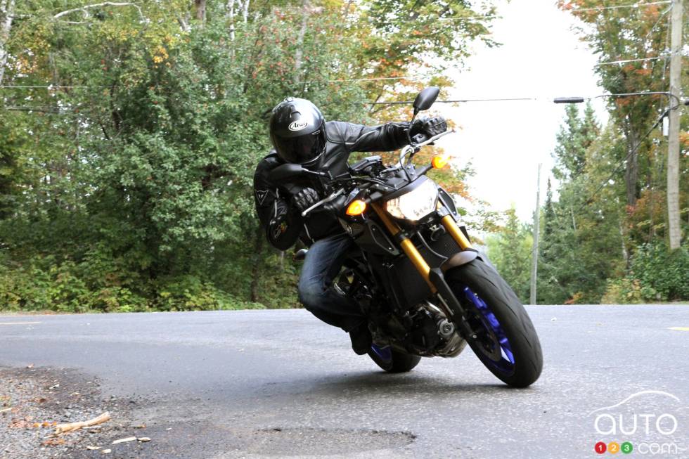 front 3/4 action view