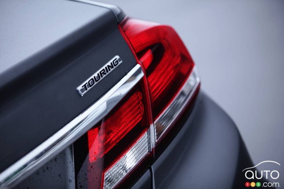 Détails du couvercle de coffre