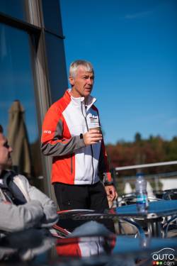 Kees Nierop instructeur et coureur automobile de Porsche