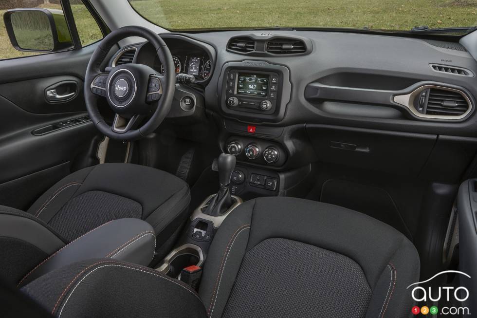 2016 Jeep Renegade dashboard