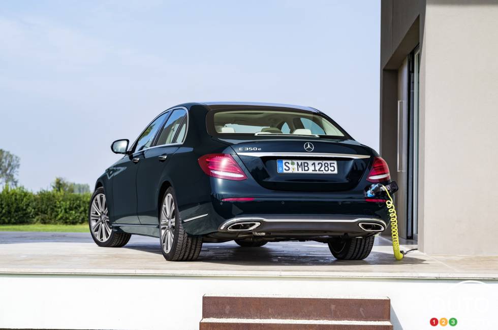 2017 Mercedes-Benz E class exterior detail