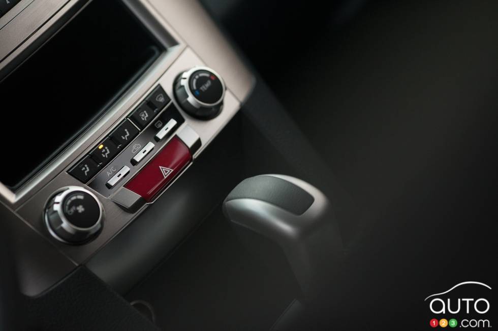 Commandes de la température