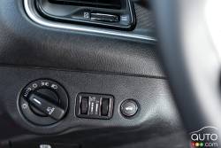 Détail intérieur du Dodge Challenger Scat Pack 2015