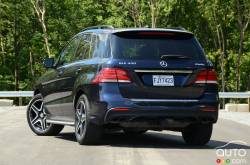 2016 Mercedes-Benz GLE 450 AMG rear 3/4 view