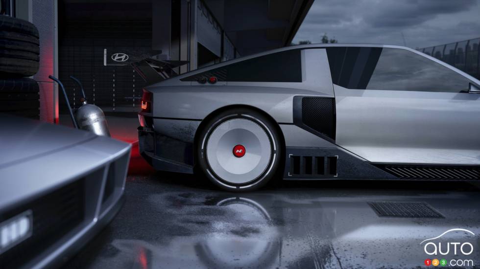 Voici les prototypes électriques à performance Hyundai N