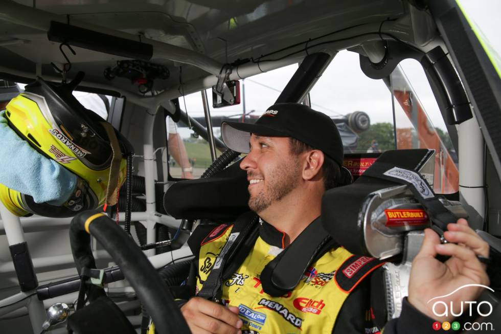 Matt Crafton, Toyota Ideal Door-Menards avant la qualification