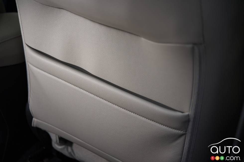 Détail siège de la Honda HR-V EX-L Navi 2016