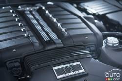 Détail du moteur de la Bentley Bentayga 2017