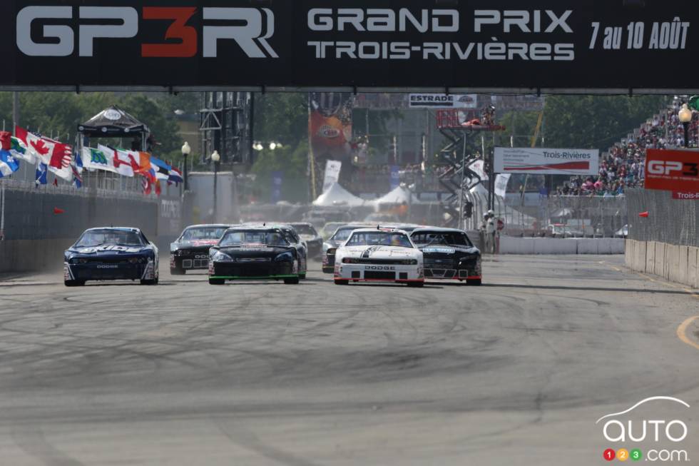 action on and off the track
