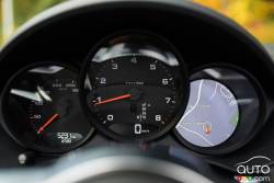 Instrumentation de la Porsche 718 Boxster 2017