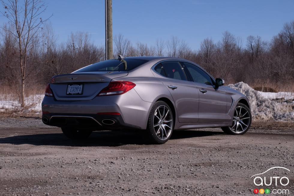 We drive the 2020 Genesis G70
