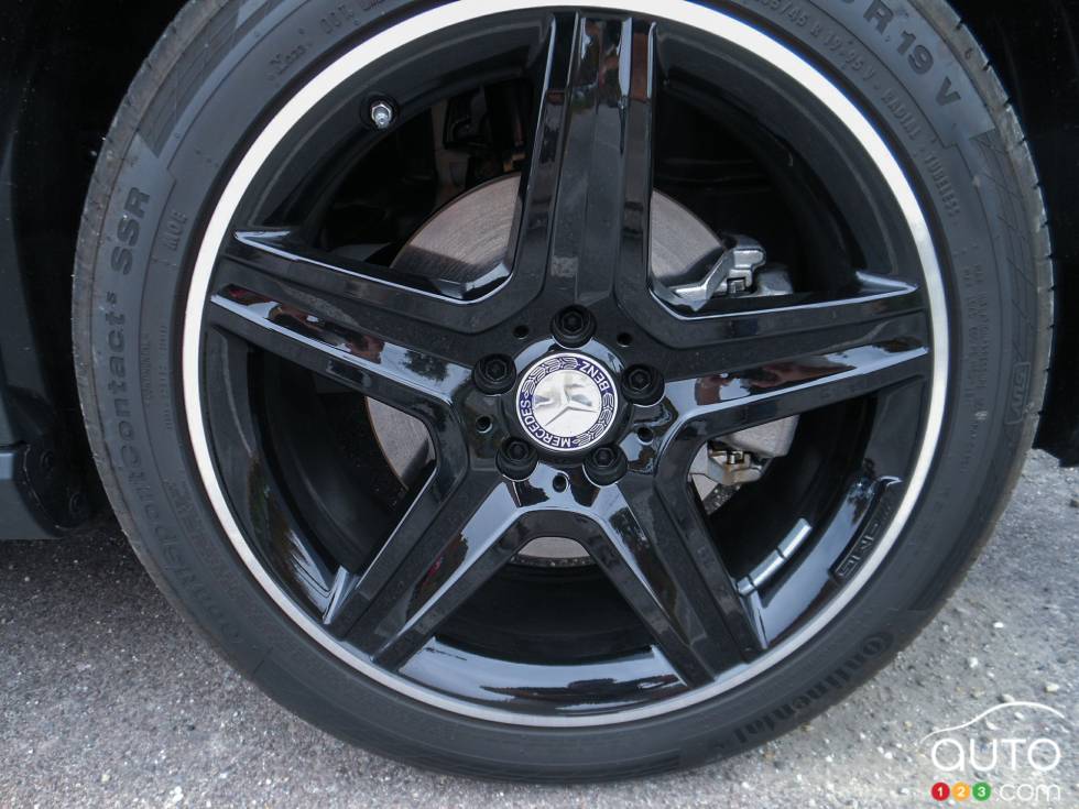 wheels and brake details