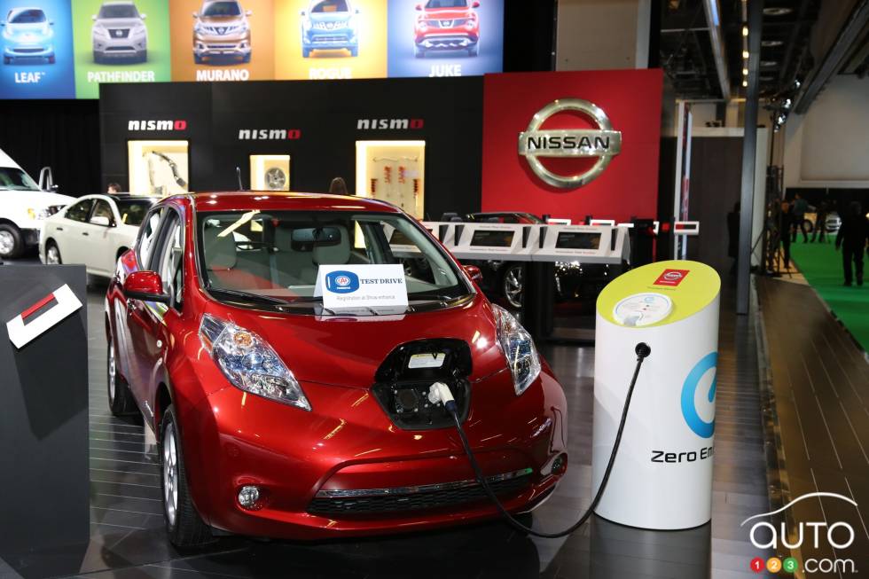 2013 Nissan LEAF.