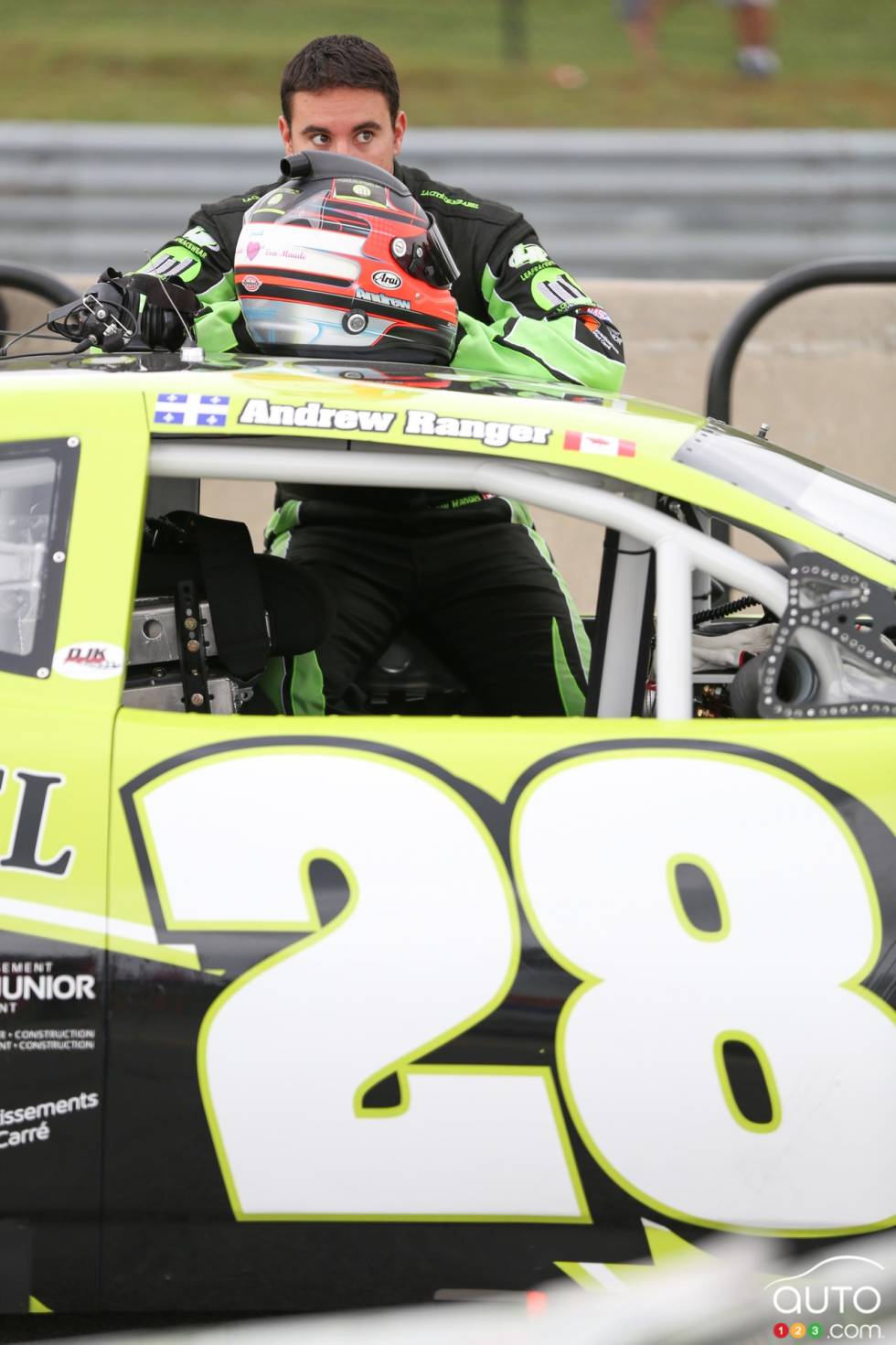 Andrew Ranger, La Cité de Mirabel Inc./Plancher2000.ca Dodge before qualifying