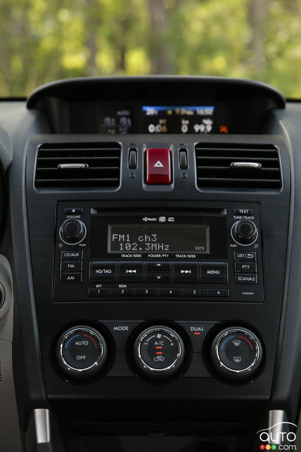 center console détails