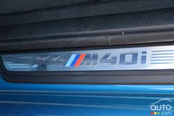 Garnissage des seuils BMW X4 M4.0i 2016