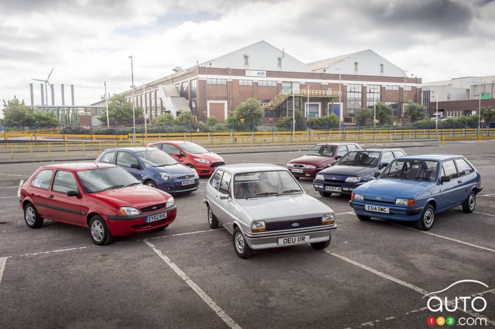 La Ford Fiesta célèbre ses 40 ans