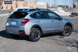 2016 Subaru Crosstrek rear 3/4 view