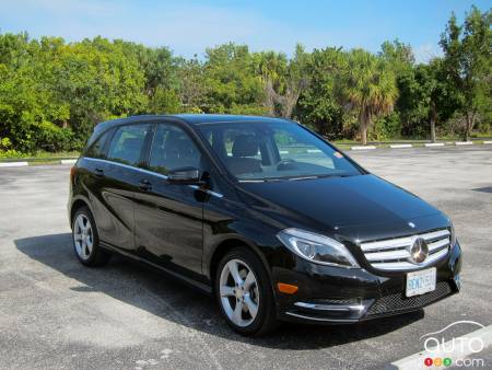 Galerie de photos de la Mercedes-Benz B 250 2013